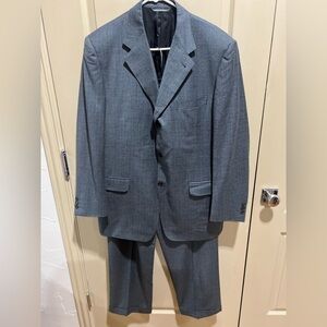 NWOT Canali Italian 100% Wool 2 piece set Size 52R